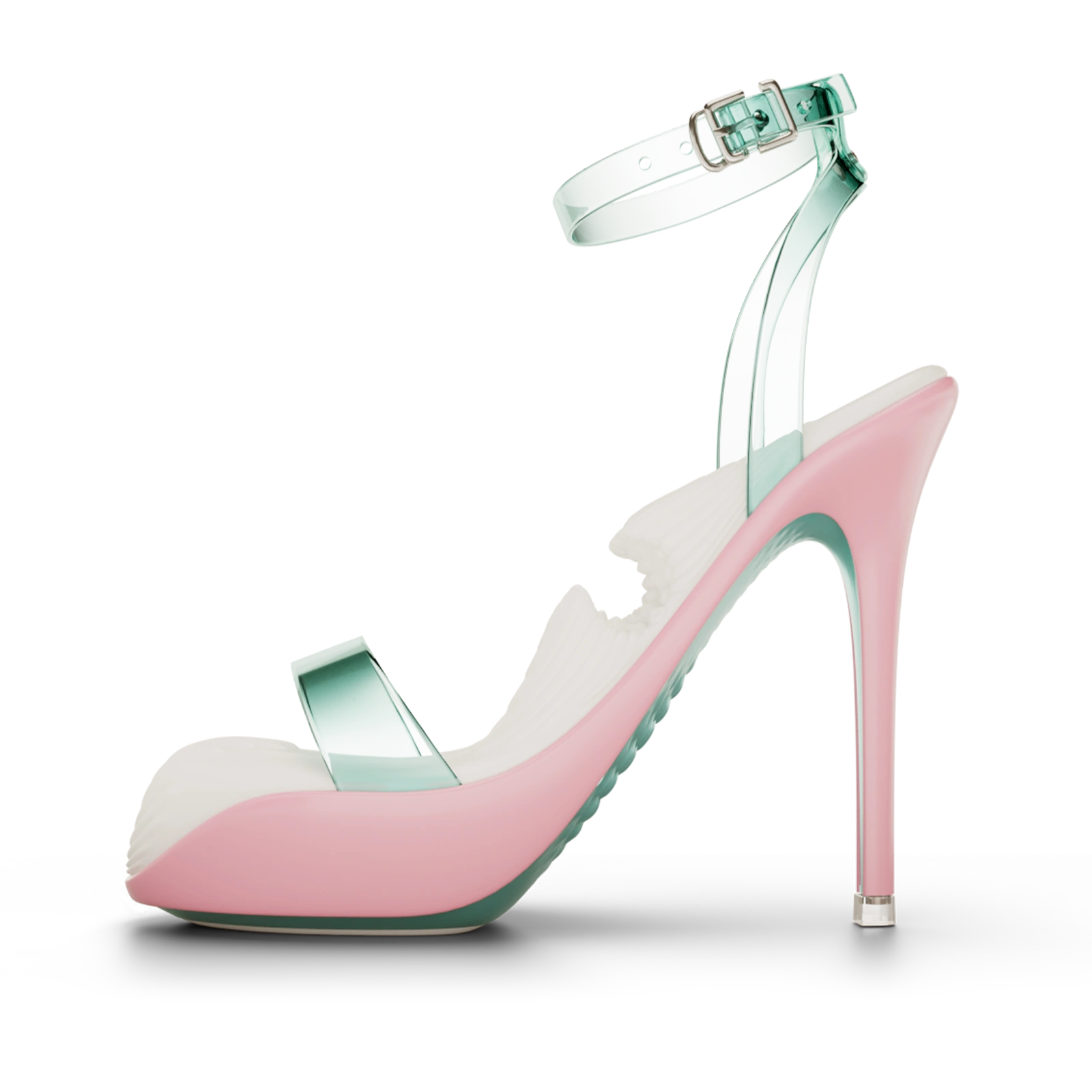 Hexenzirkel in blossom pink, warm white, and metallic mint